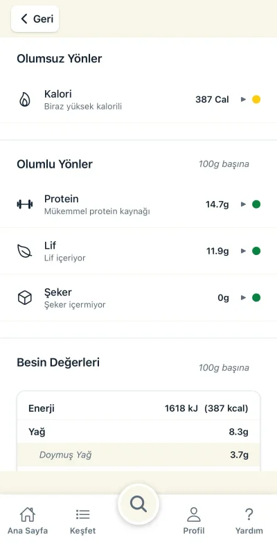 Besin App Screenshot 5